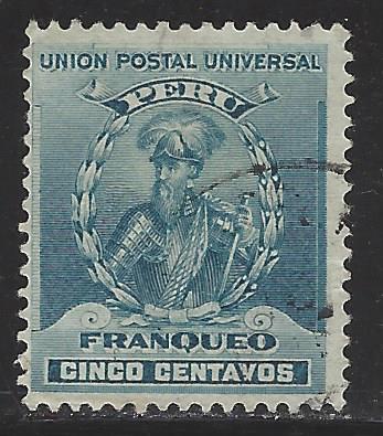 Peru Scott # 141a, used