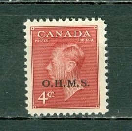 CANADA 1950 OHMS #O15 .. MNH...$1.50
