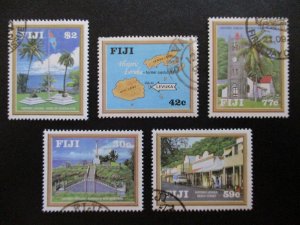 Fiji #669-73 Used  - WDWPhilatelic - 10/23