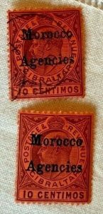 Morocco Agencies: Scott 21 MNH & used