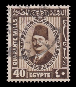 STAMP FROM EGYPT. SCOTT # 144. YEAR 1932. USED. # 2