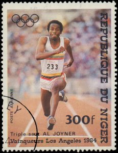 Niger #C338-C341, Complete Set(4), 1984, Olympics, Used