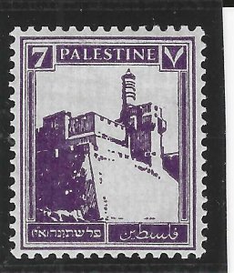 BIRITSH MANDATE OF PALESTINE:  7 MIL PICTORIAL (BP-10 #105B) 7 mill (24-03 #046)