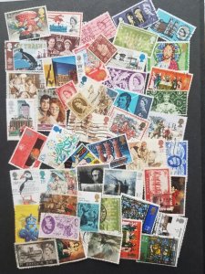 GB GREAT BRITAIN UK England  Used Stamp Lot Collection T5318