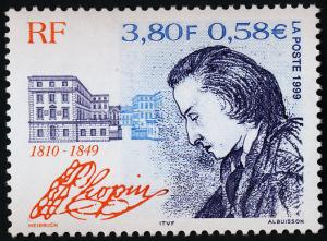 France 2744 MNH Frederic Chopin, Architecture