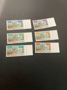 Guinea sc 214-219 MNH comp set