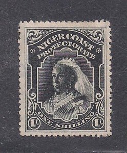 NIGER COAST PROT. SC# 61   VF/MOG