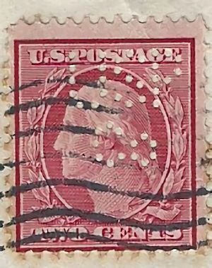 Ephemera: 1909 - U. S. Printing Company Advertising Envelope and Stationery