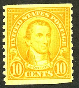 U.S. #603 MINT OG NH