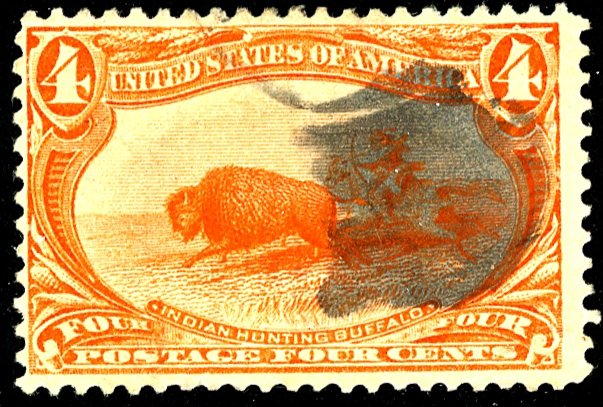 U.S. #287 Used Creases Faults