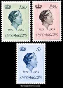 Luxembourg Scott 346-348