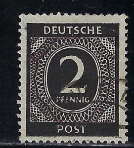 Germany AM Post Scott # 531, used
