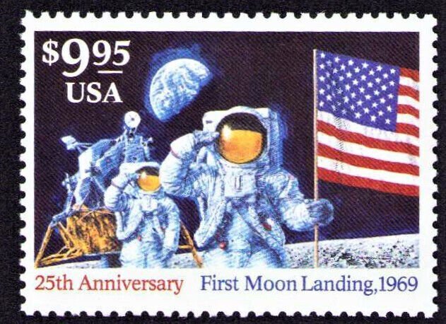 2842 Moon Landing $9.95 Express Stamp MNH VF