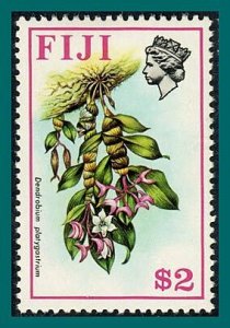 Fiji 1972 Flowers, Dendrobium Orchid, $2 MNH #320,SG450