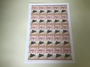 Nevis Pendennis Castle  Locomotive Railway Train MNH full  stamps sheet 49598