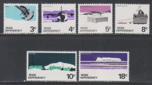 New Zealand,  Ross Dependency (SC# L9-L14) MNH SET