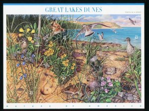 4352 Great Lakes Dunes Nature of America Sheet of 10 42¢ Stamps MNH