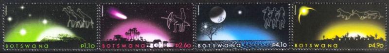 Botswana - 2009 Night Sky Set MNH** SG 1129-1132