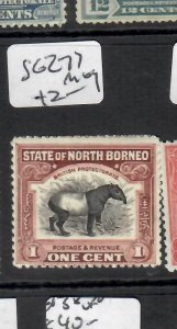 NORTH BORNEO TAPIR 1C    SG 277   MOG        PP0515H