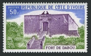 Ivory Coast 397, MNH. Michel 472. Fort Dabou, 1975.