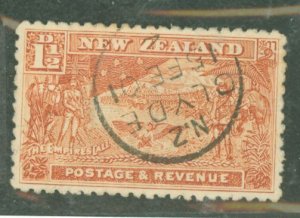 New Zealand #101 Unused Single