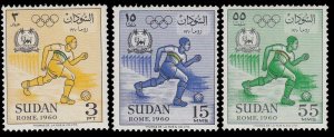 Sudan 130 - 132 MNH