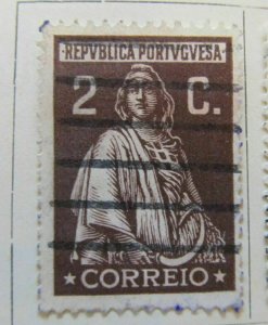 1926 A5P44F295 Portugal 2c Perf 13 1/2x14 Used-