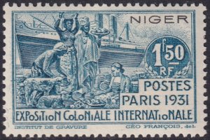 Niger 1931 Sc 76 MH*