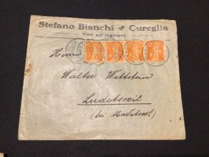 Switzerland Vaglio 1925 used postal cover Ref 59299