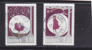 Denmark  Scott#  1661-2  Used  (2013)