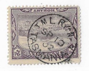 Tasmania Sc #88 2p used with CDS VF