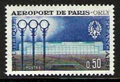 France #986 Paris Airport, Orly 1961 NH Cat. $ .40