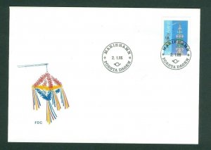 Aland. FDC Cachet 1985. Midtsummer Pole. 1.50 Mk.