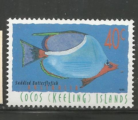 COCOS ISLANDS,306, MNH, FISH