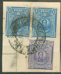 Peru #239/241 Used Single