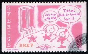 Sweden #2429a Love and Miss Terrified; Used (1.25)