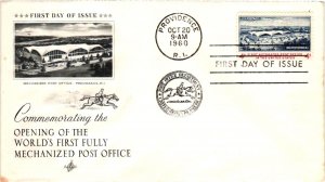 #1164 First Automated Post Office – Artcraft Cachet  SCBL