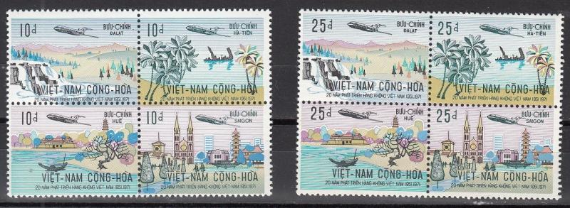 S. Vietnam Scott 420a-424a Mint hinged (Catalog Value $58.00)