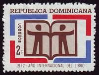 Dominican Republic SG#1116 Mint - 1971 2c.  - Books, Year of