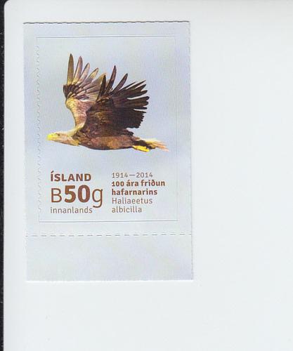 2013 Iceland White-tailed Eagle SA (Scott 1327) MNH