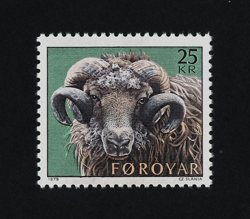 Faroe Islands 42 MNH Animal, Sheep