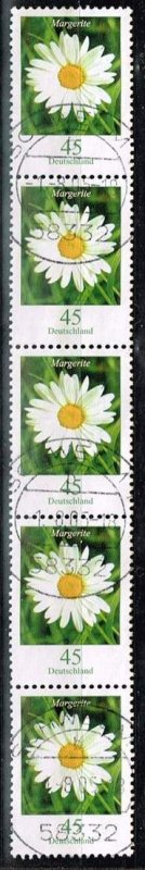 Germany 2005,Sc.#2313 used stamp of coil with number 425 on the back