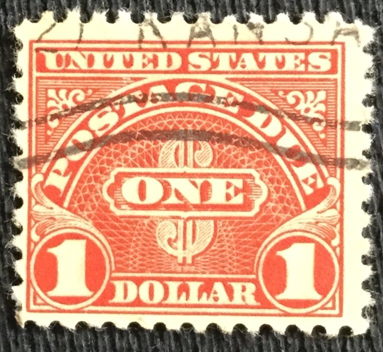 US #J77 USED Single Postage Due SCV $.35 L6