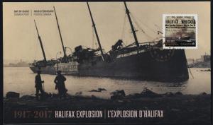 Canada new issue on FDC - Ships, Halifax Explosion