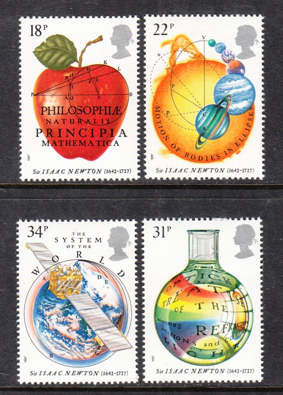 Great Britain 1172-1175 MNH VF