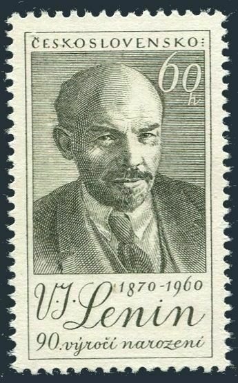 Czechoslovakia 978,MNH.Michel 1193. Vladimir Lenin,90th birth Ann.1960.