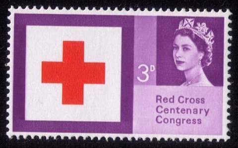 Great Britain Sc #398 MNH 3P RED CROSS  F-VF