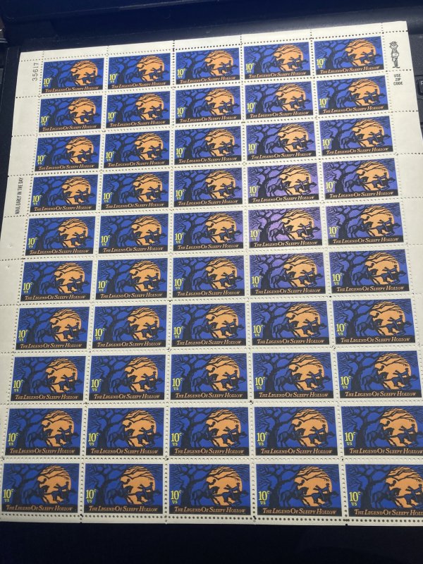 Scott 1548 Full Sheet M NH OG 50 Stamps ach