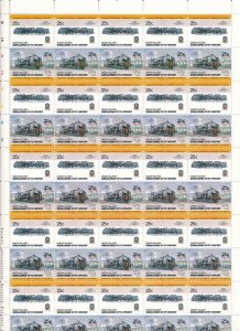 D400731 Trains Locomotives P.O. Rebuilt Class 3500 MNH Specimen Union Island