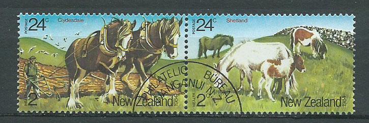 New Zealand SG 1345 1346 se-tenant pair Philatelic Bureau...